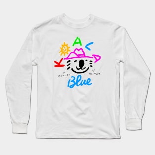 koala blue olivia newton john Long Sleeve T-Shirt